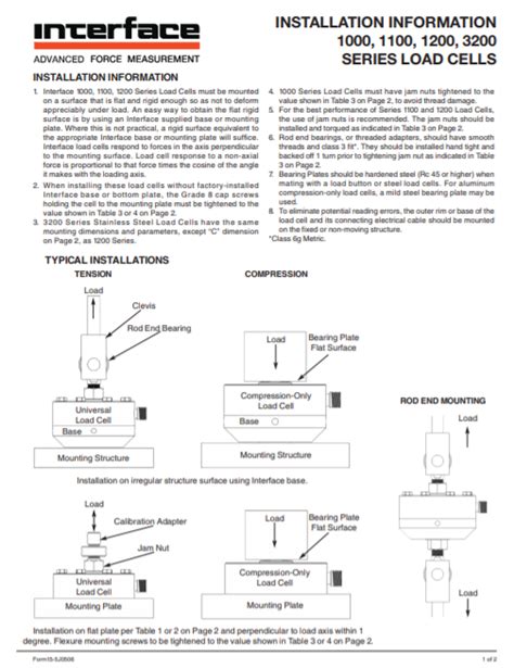 load cell wiring guide